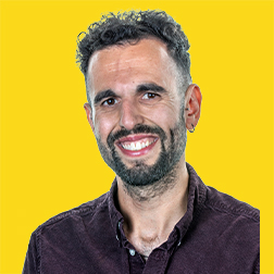 Portrait photo of author Sam Fraser